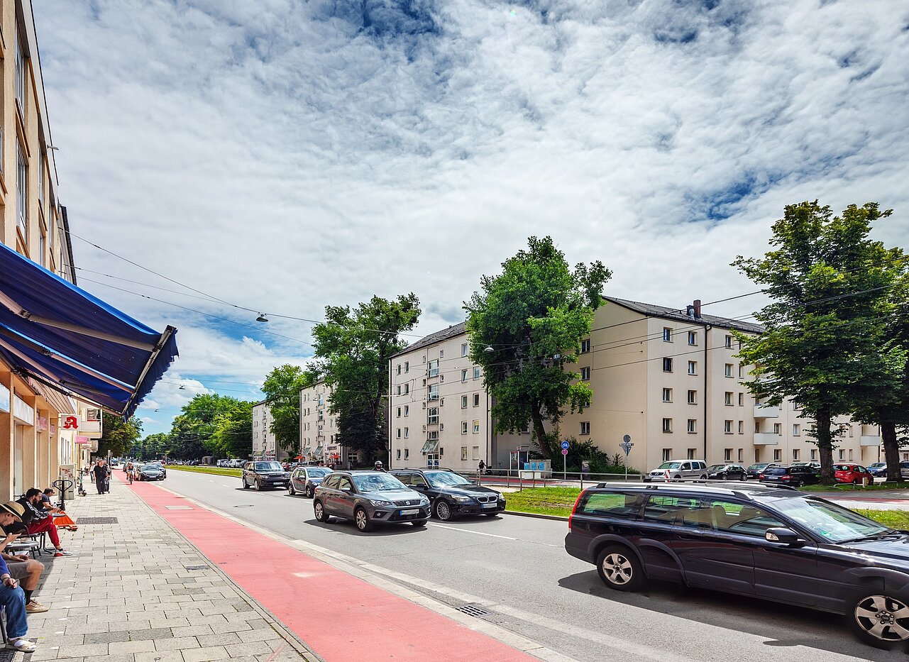 フラット 部屋数 1 部屋 | München-Berg am Laim | 2209ML2 | Straßenansicht