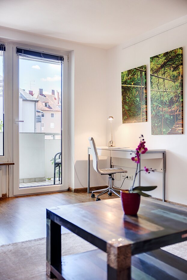 フラット 部屋数 2.5 部屋 | München-Maxvorstadt | 702031 | Kleiner Arbeitsplatz