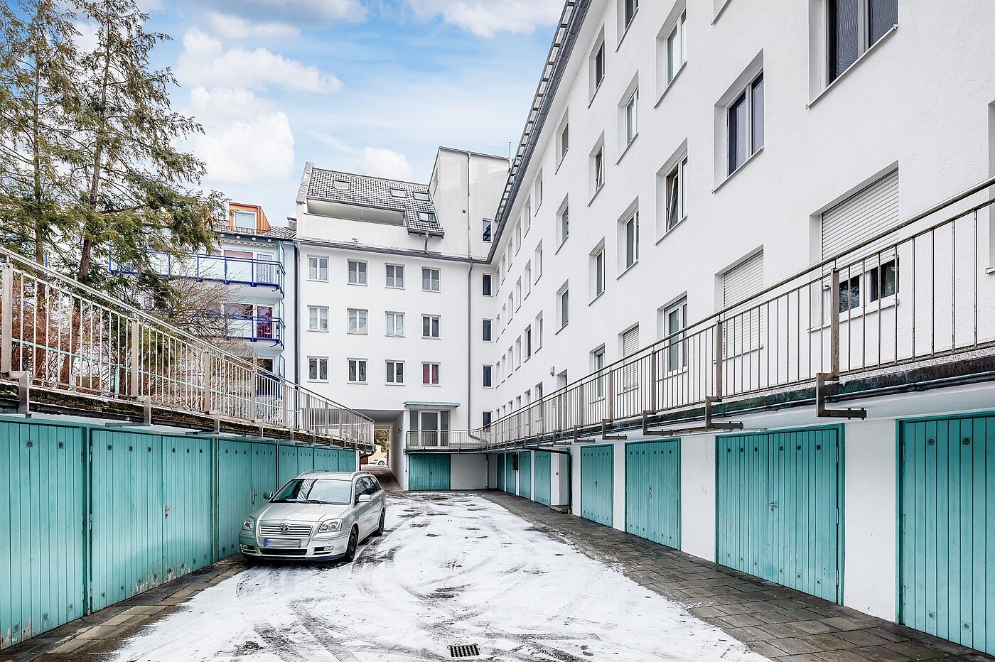 フラット 部屋数 1 部屋 | München-Milbertshofen | 2101ML2 | Ruhiger Innenhof