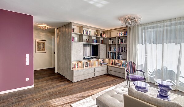 フラット 部屋数 3 部屋 | München-Schwabing | 1511ML1 | Wohnzimmer