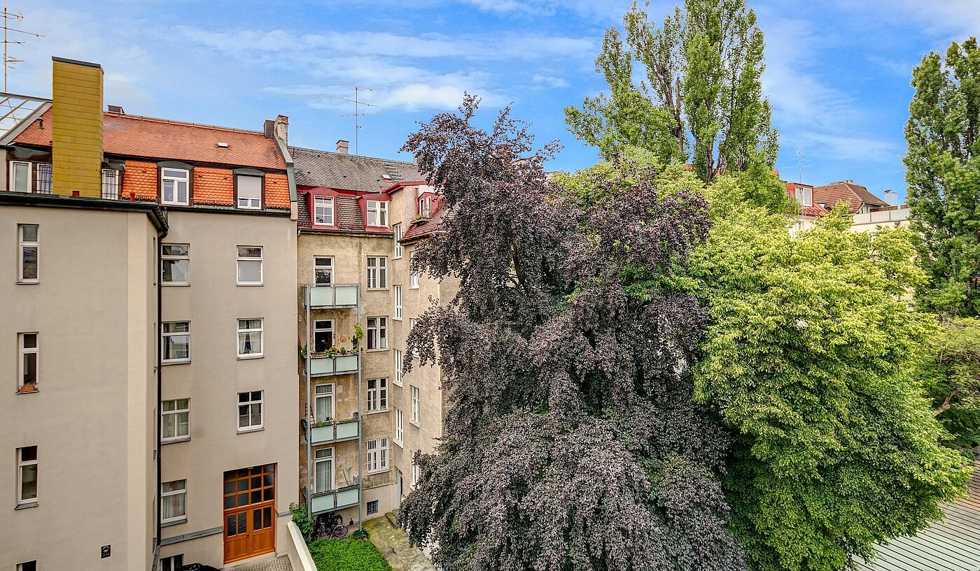 フラット 部屋数 1 部屋 | München-Schwabing | 2106ML1 | Charmanter Hinterhofcharakter