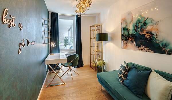 フラット 部屋数 3 部屋 | München-Sendling | 70167 | Arbeitsbereich...