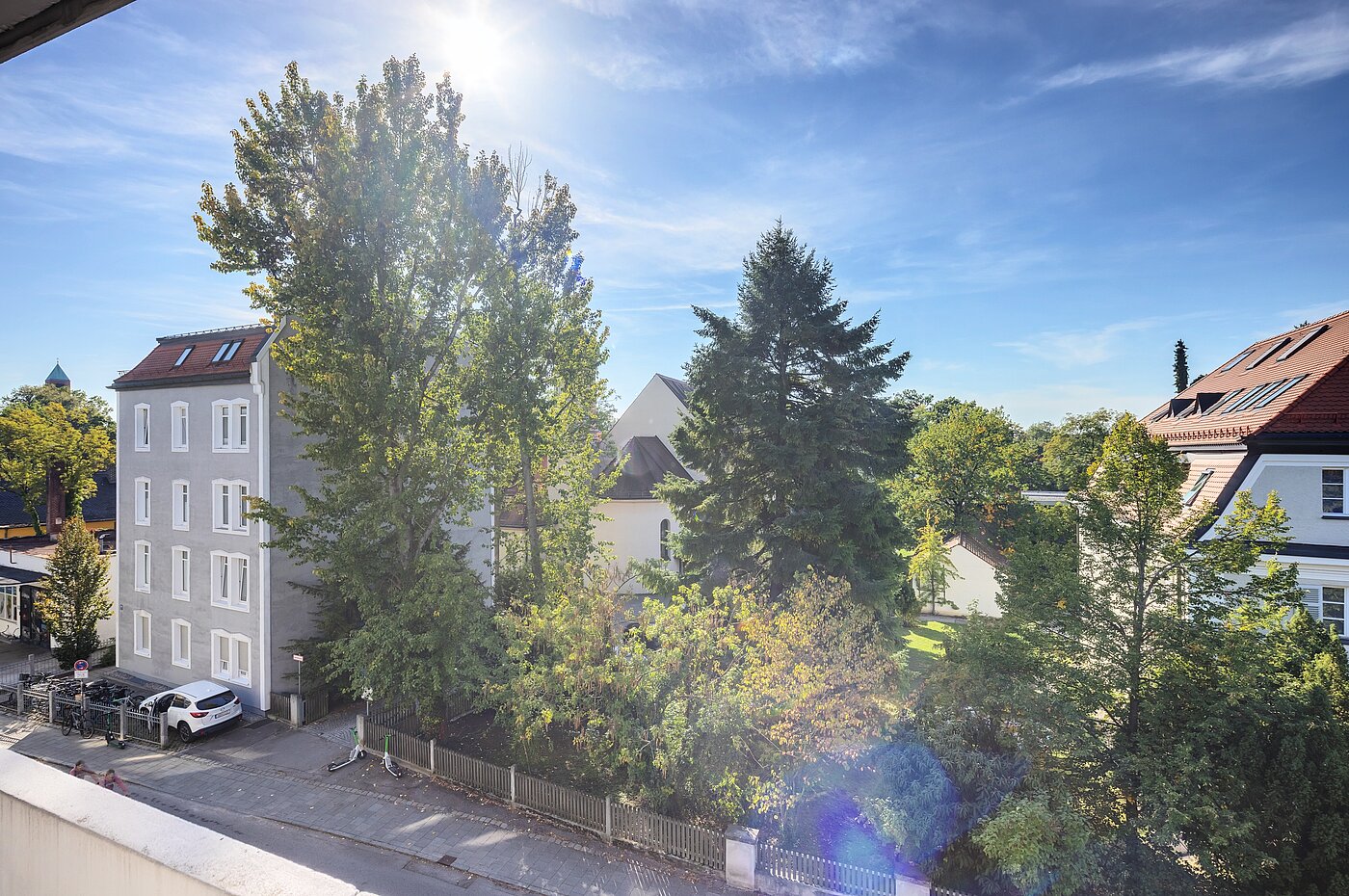 Apartment 部屋数 1 部屋 | München-Laim | 70503 | Blick vom Balkon