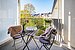 Apartment 部屋数 1.5 部屋 | München-Bogenhausen | 70378 | ...auf dem Balkon... | Thumbnail