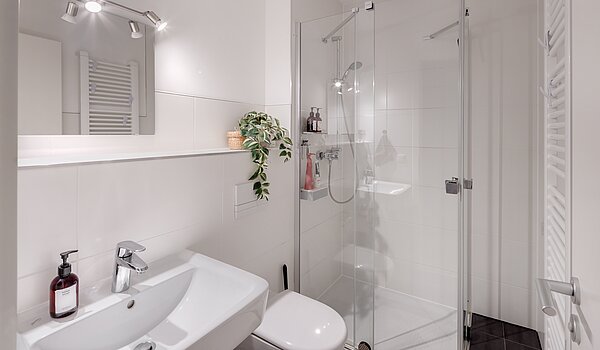 フラット 部屋数 3 部屋 | München-Ludwigsvorstadt | 70488 | Duschbad