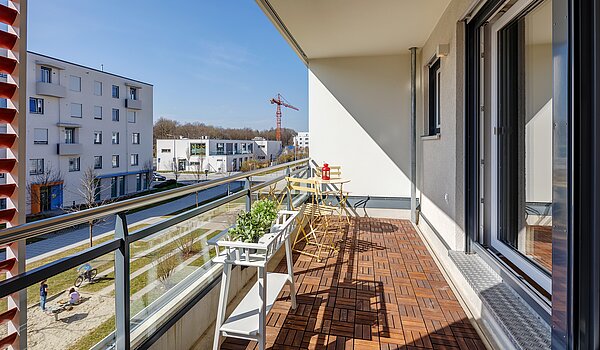 フラット 部屋数 2 部屋 | München-Ramersdorf | 70472 | ...Südbalkon