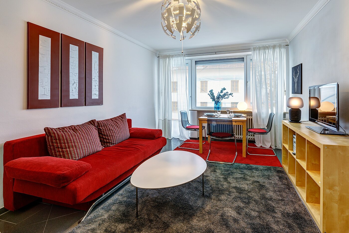 フラット 部屋数 2 部屋 | München-Milbertshofen | 701801 | Gemütliches Wohnzimmer...