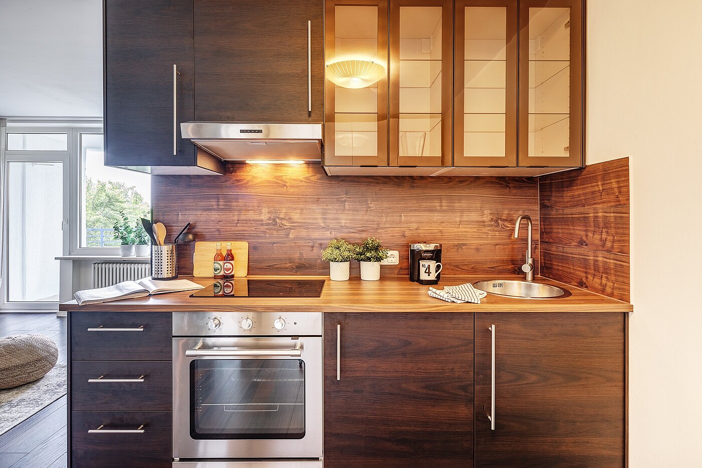 フラット 部屋数 2 部屋 | München-Bogenhausen | 2206ML3 | Geschmackvolle Apartmentküche