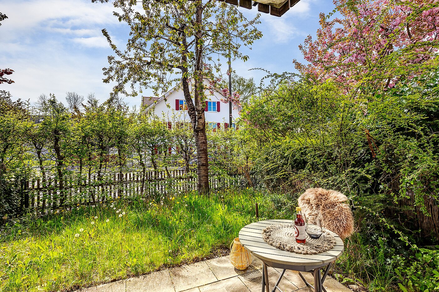 フラット 部屋数 1.5 部屋 | München-Aubing | 70000 | Westterrasse mit...