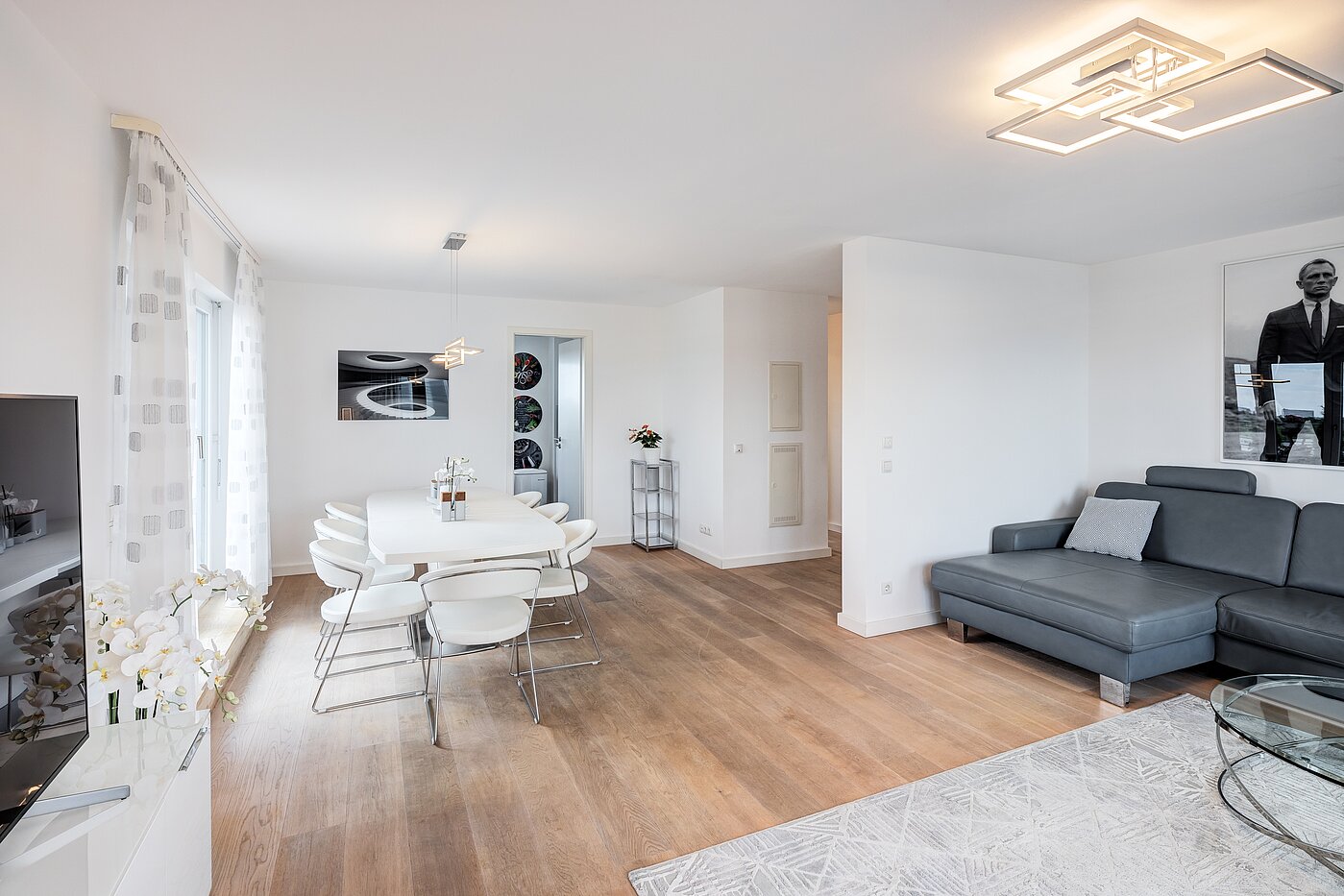 Penthouse 部屋数 3 部屋 | München-Riem | 70468 | Wohnzimmer