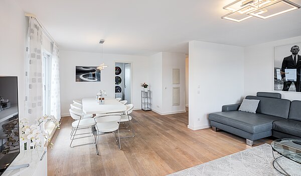 Penthouse 部屋数 3 部屋 | München-Riem | 70468 | Wohnzimmer