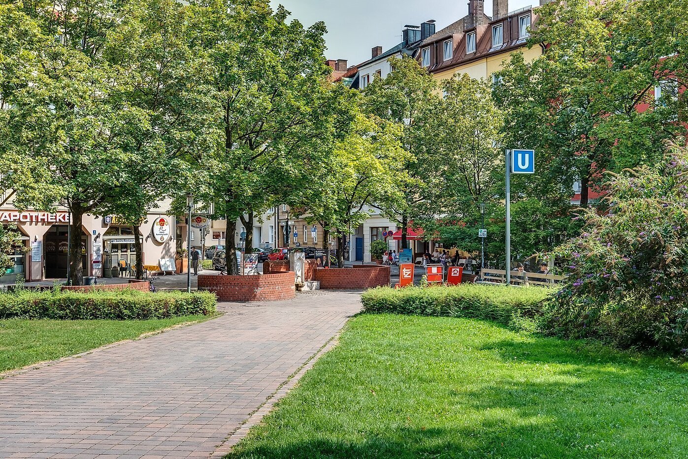 フラット 部屋数 1.5 部屋 | München-Schwanthalerhöhe | 2211ML8 | U-Bahn Haltestelle Heimeranplatz