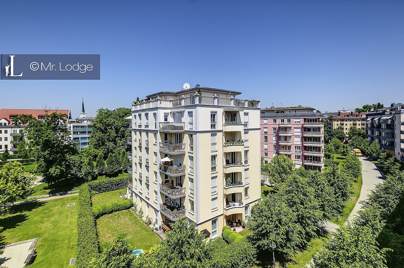 メゾネット・マンション（複数階にわたるマンション） 部屋数 4 部屋 | München-Haidhausen | 1704ML1 | Aussicht