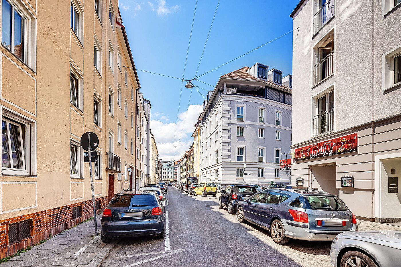 フラット 部屋数 2 部屋 | München-Maxvorstadt | 2211ML6 | Ruhige Anliegerstraße