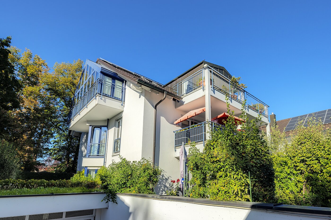 アティック・フラット（屋根裏） 部屋数 3 部屋 | 70501 | Blick von unten...