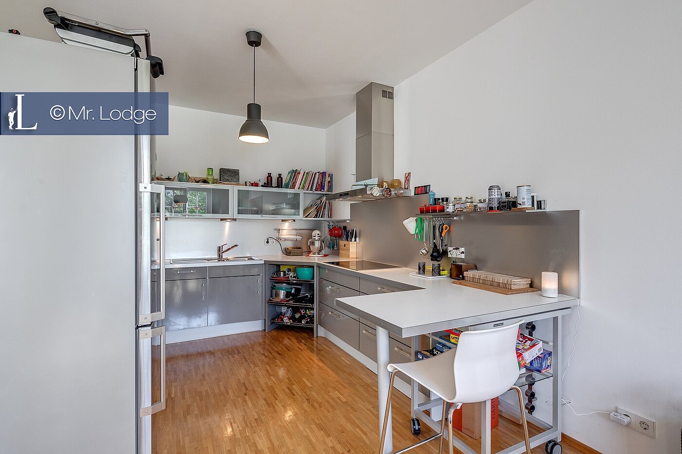 フラット 部屋数 3 部屋 | München-Solln | 1809ML1 | Küche mit Essecke