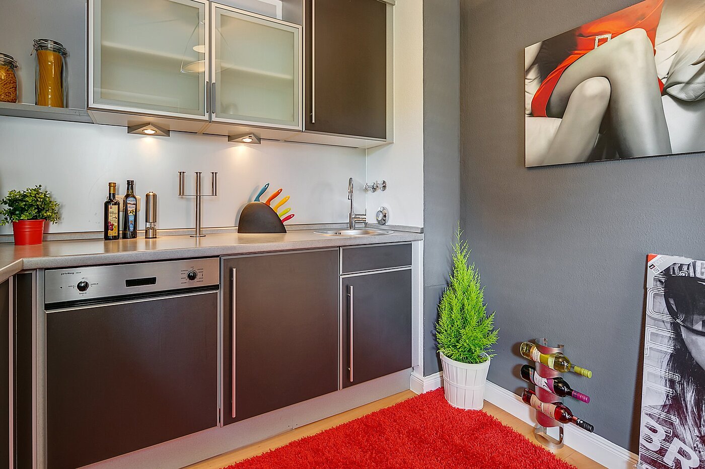フラット 部屋数 2 部屋 | München-Allach | 1903ML6 | Moderne Küchenzeile