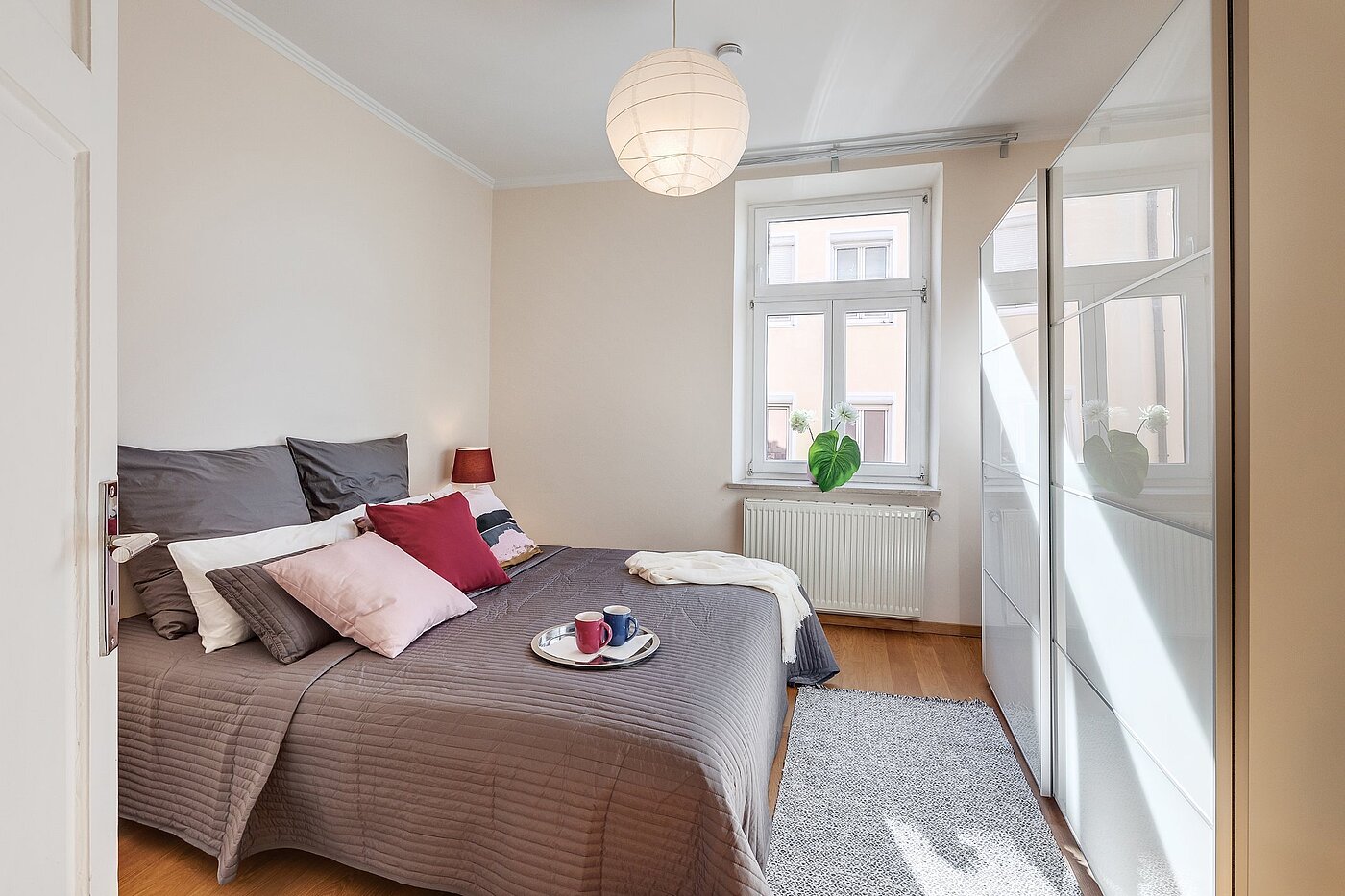 フラット 部屋数 2 部屋 | München-Neuhausen | 1910ML1 | Schlafzimmer