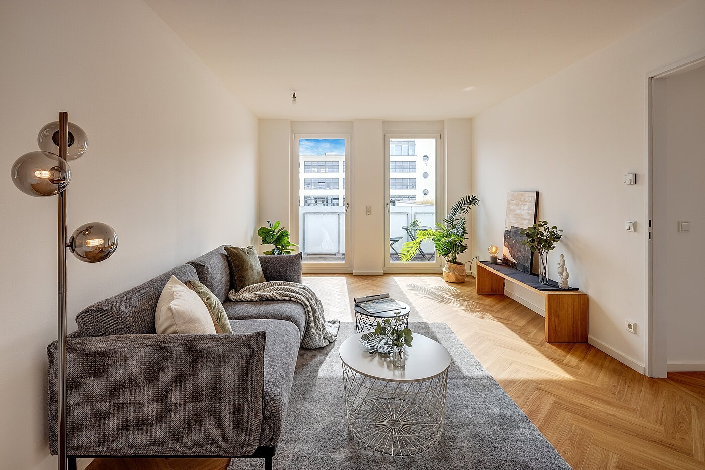 フラット 部屋数 2.5 部屋 | München-Schwanthalerhöhe | 2210ML2 | Lichtdurchflutetes Wohnzimmer