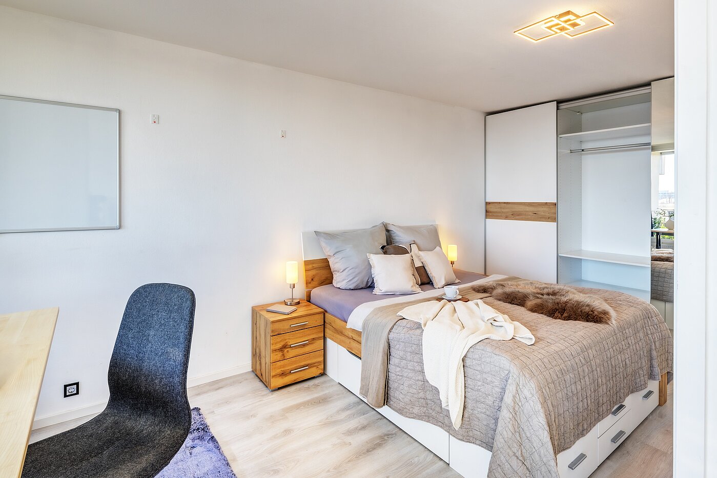 フラット 部屋数 2 部屋 | München-Haidhausen | 70214 | Abgetrennter Schlafbereich