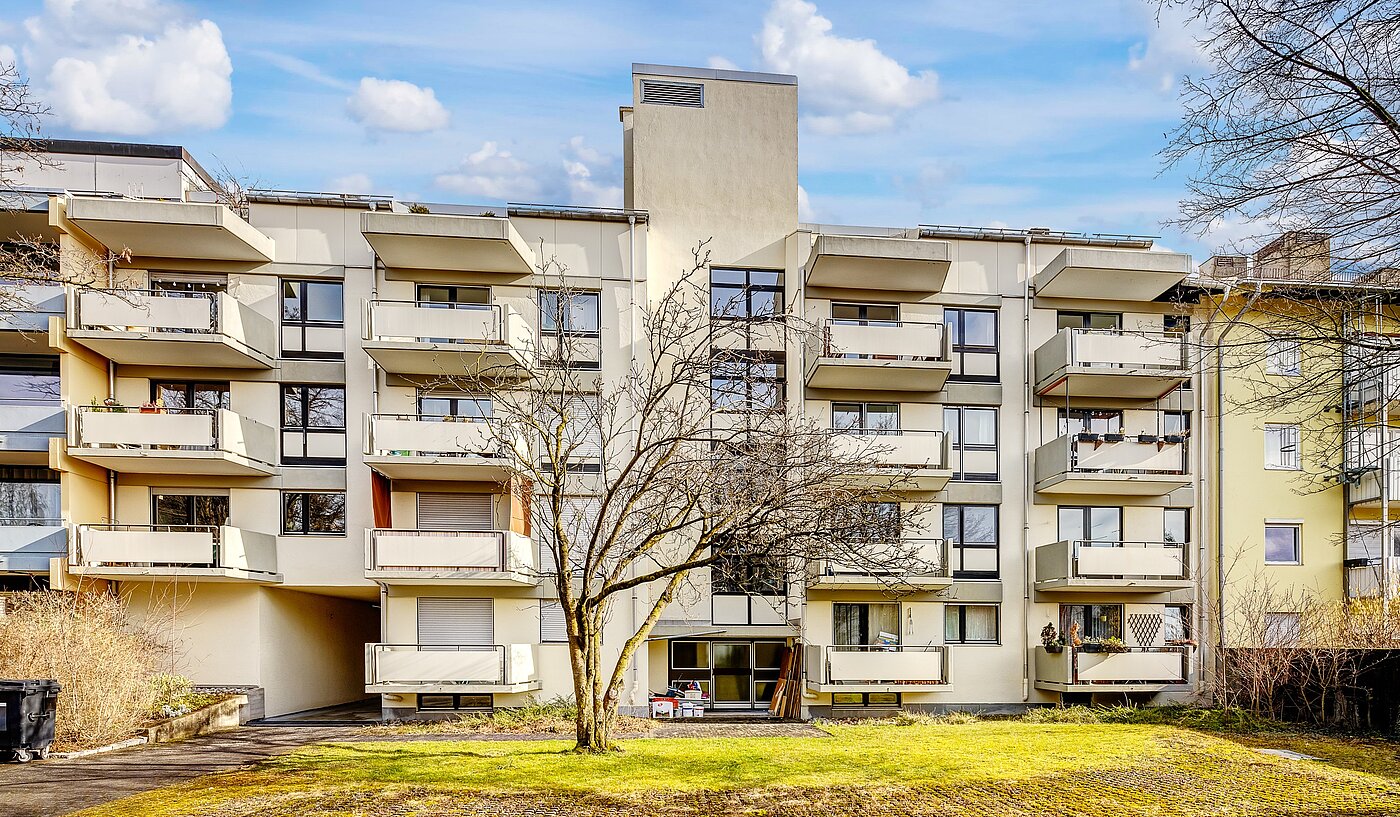 フラット 部屋数 1 部屋 | München-Milbertshofen | 2112ML4 | Gartenansicht