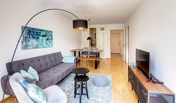 フラット 部屋数 2 部屋 | Haar | 70426 | Zugang zur...