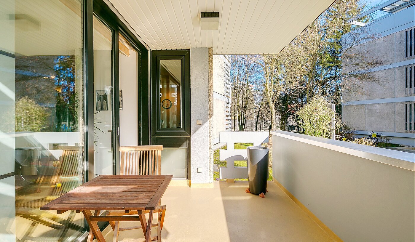 フラット 部屋数 2 部屋 | München-Schwabing | 2004ML1 | Schöner Südbalkon