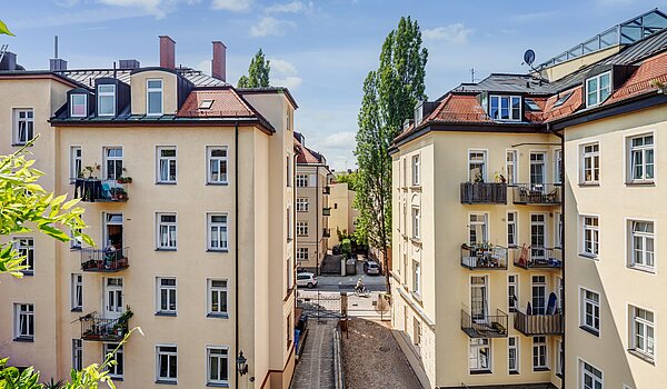 フラット 部屋数 2 部屋 | München-Schwabing | 70434 | ...mit Ausblick