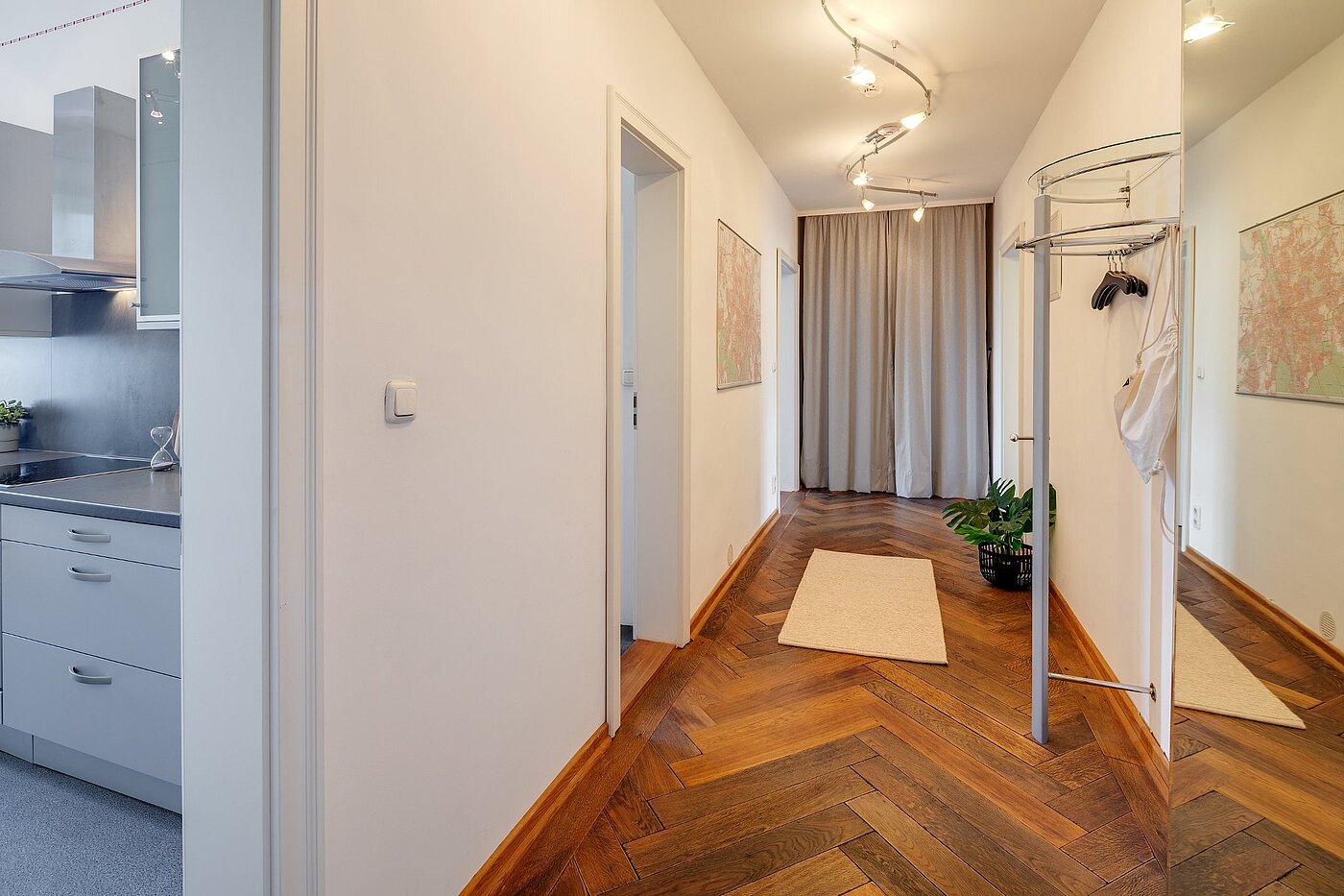 フラット 部屋数 5 部屋 | München-Au | 2009ML3 | Dielenbereich der 2-Zimmer-Whg