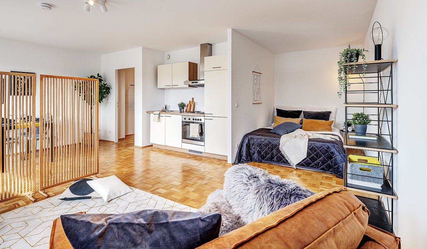 フラット 部屋数 1 部屋 | München-Milbertshofen | 2112ML4 | Blick zur...