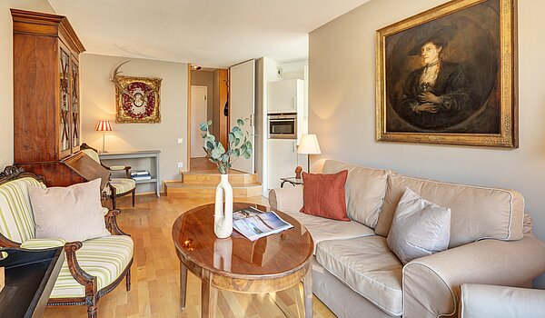 フラット 部屋数 1.5 部屋 | München-Maxvorstadt | 70480 | Wohnzimmer