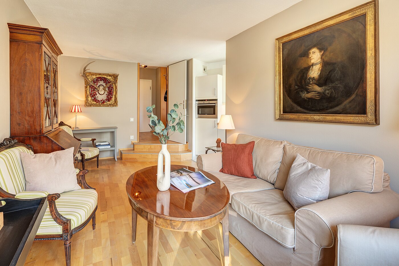 フラット 部屋数 1.5 部屋 | München-Maxvorstadt | 70480 | Wohnzimmer