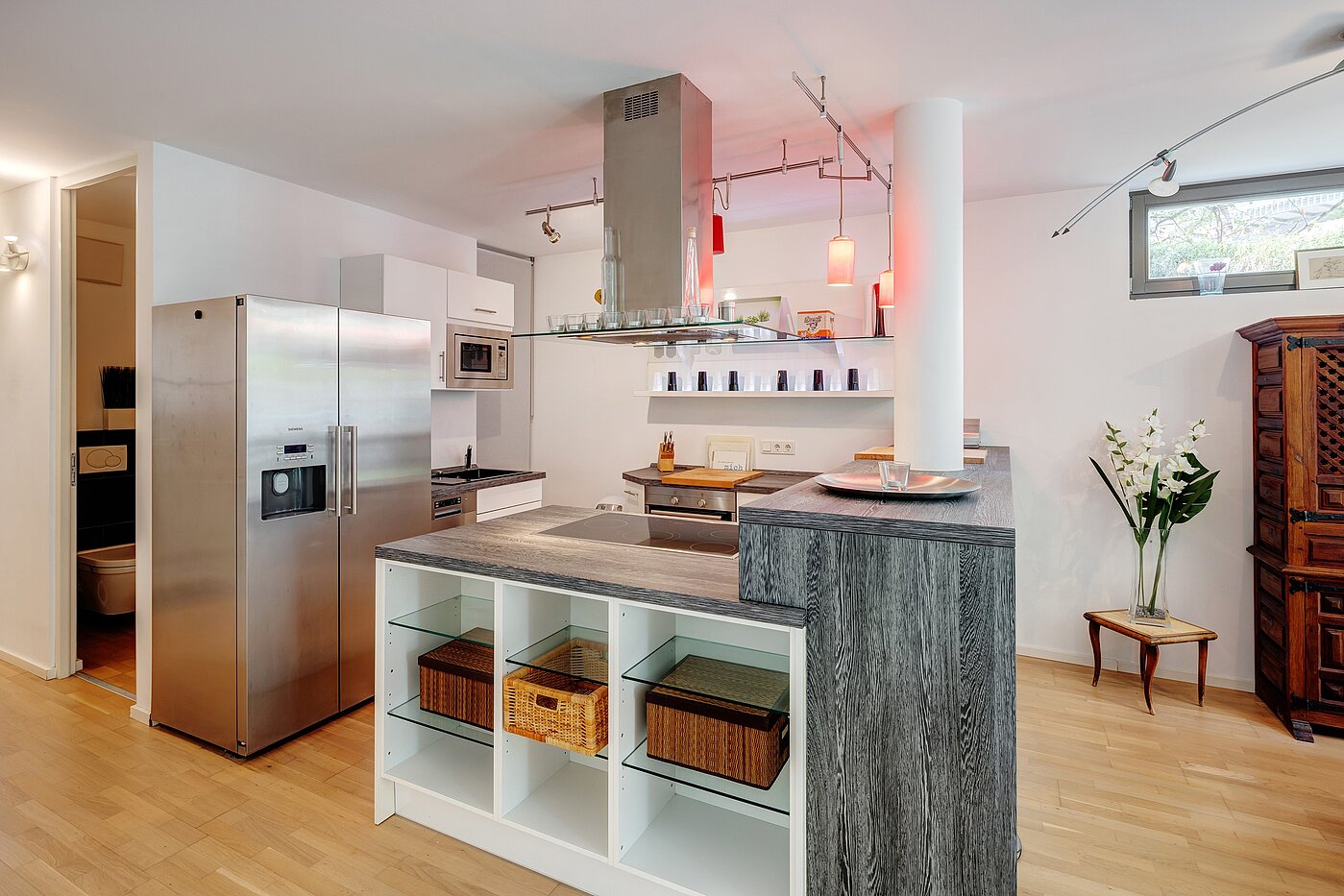 フラット 部屋数 2 部屋 | München-Au | 70108 | Offene Küche mit Kochinsel