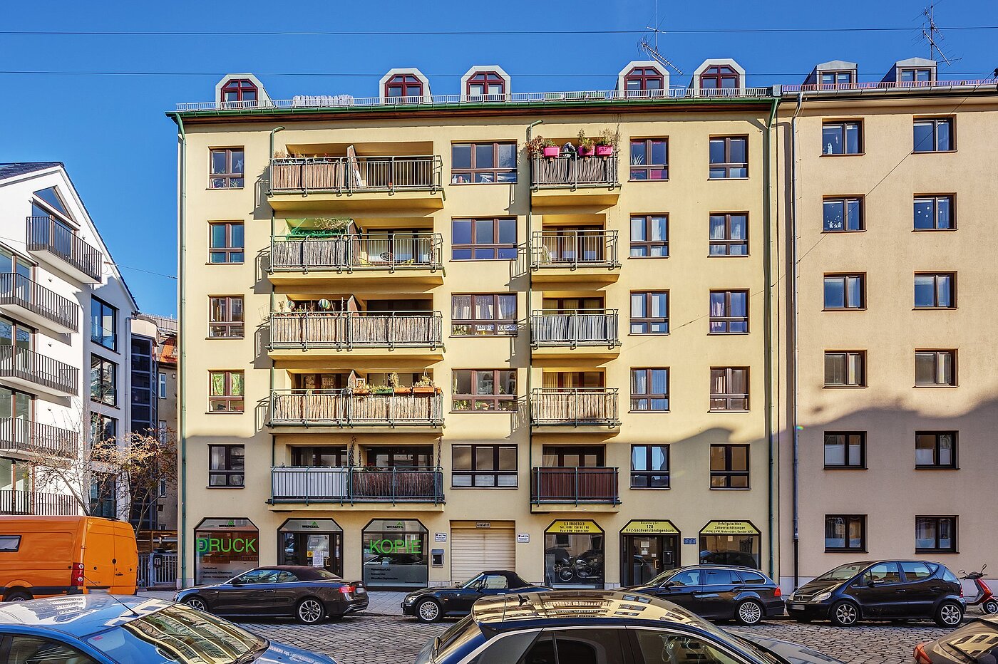 フラット 部屋数 2 部屋 | München-Neuhausen | 2012ML5 | Fassadenansicht