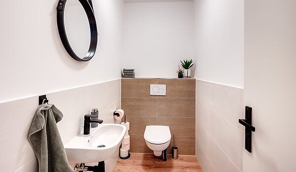 フラット 部屋数 3 部屋 | Unterhaching | 70421 | Gästetoilette