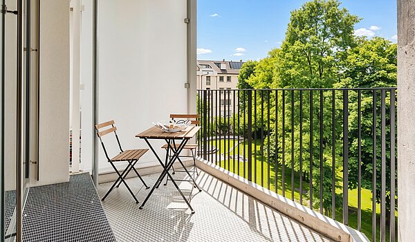 Apartment 部屋数 1.5 部屋 | München-Bogenhausen | 702971 | Balkon zum...