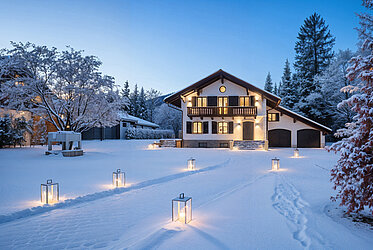 完璧の中の伝統 - 最高の要求に応えるために新たに演出されたカントリーハウス