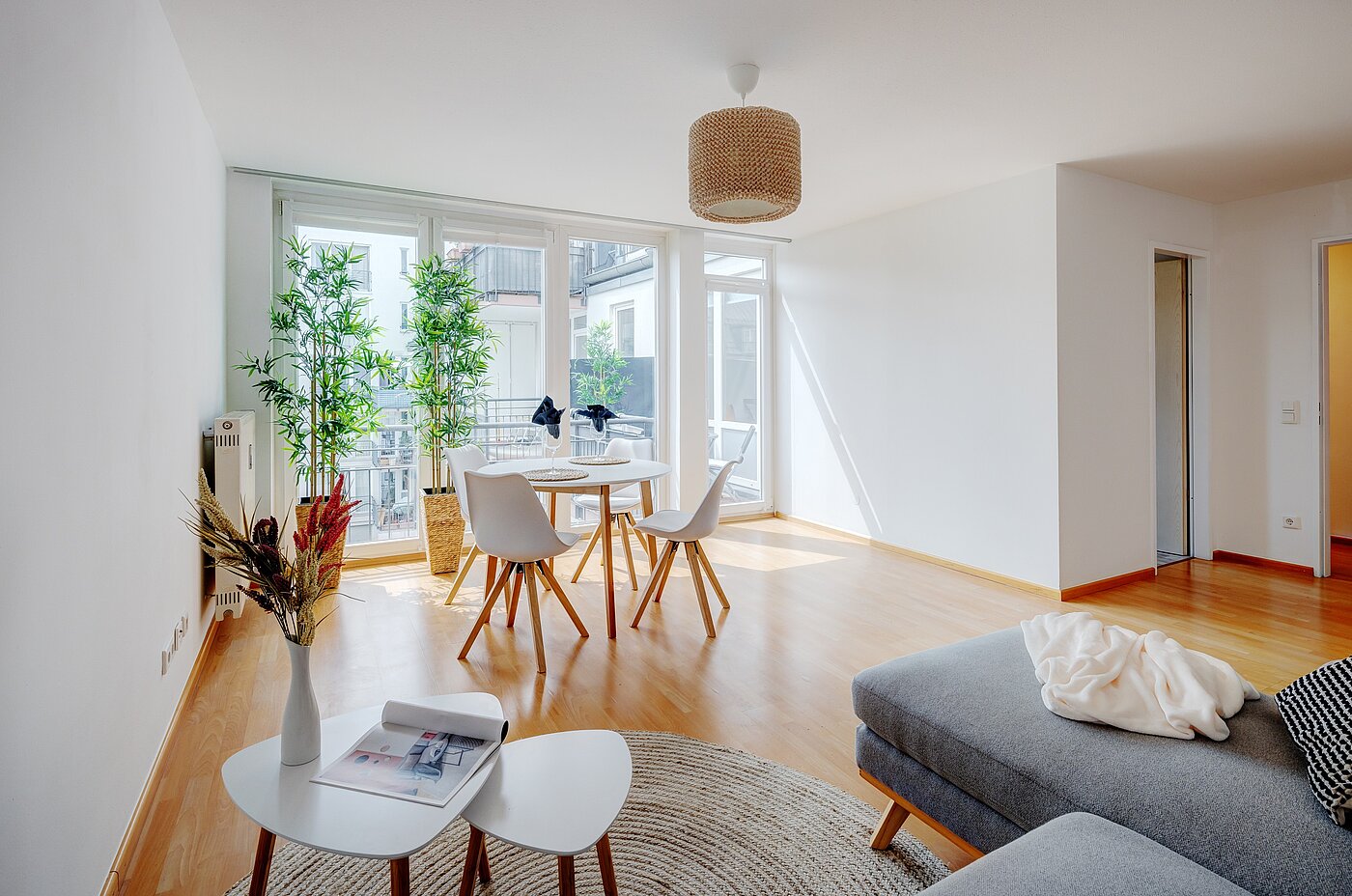 フラット 部屋数 2 部屋 | München-Obersendling | 70039 | Bodentiefe Fenster bieten viel Licht