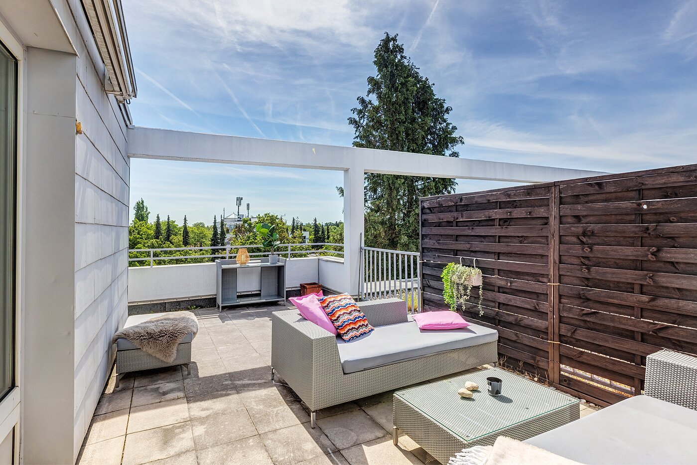 Terrassenwohnung 部屋数 3.5 部屋 | München-Berg am Laim | 70451 | Dachterrasse