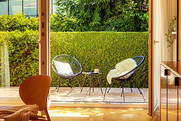 Laim:魅力的な4部屋テラス付きアパート - 空室