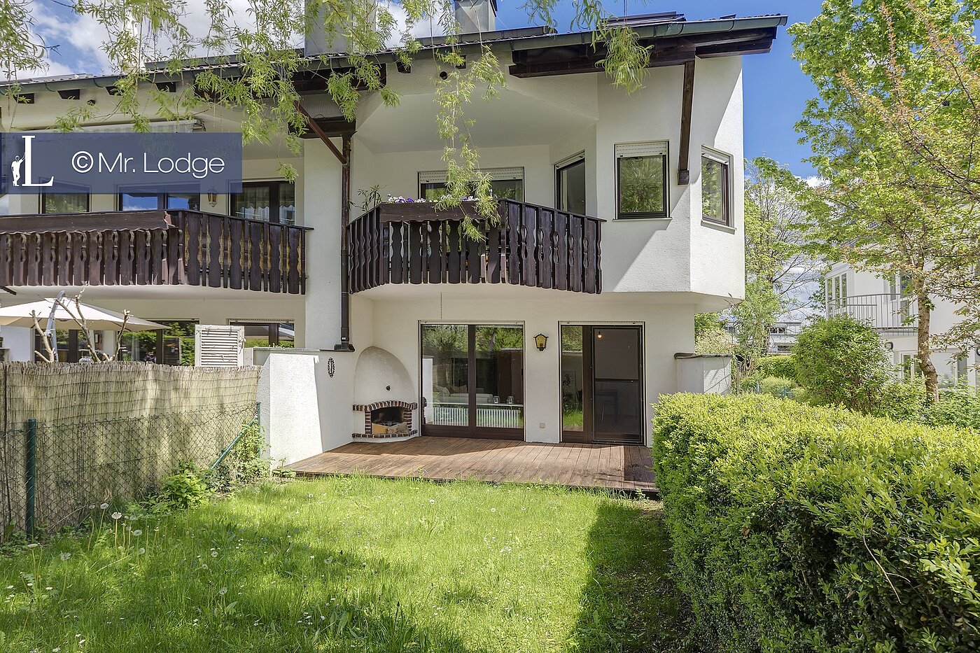 フラット 部屋数 2 部屋 | München-Harlaching | 1704ML6 | Terrassenansicht
