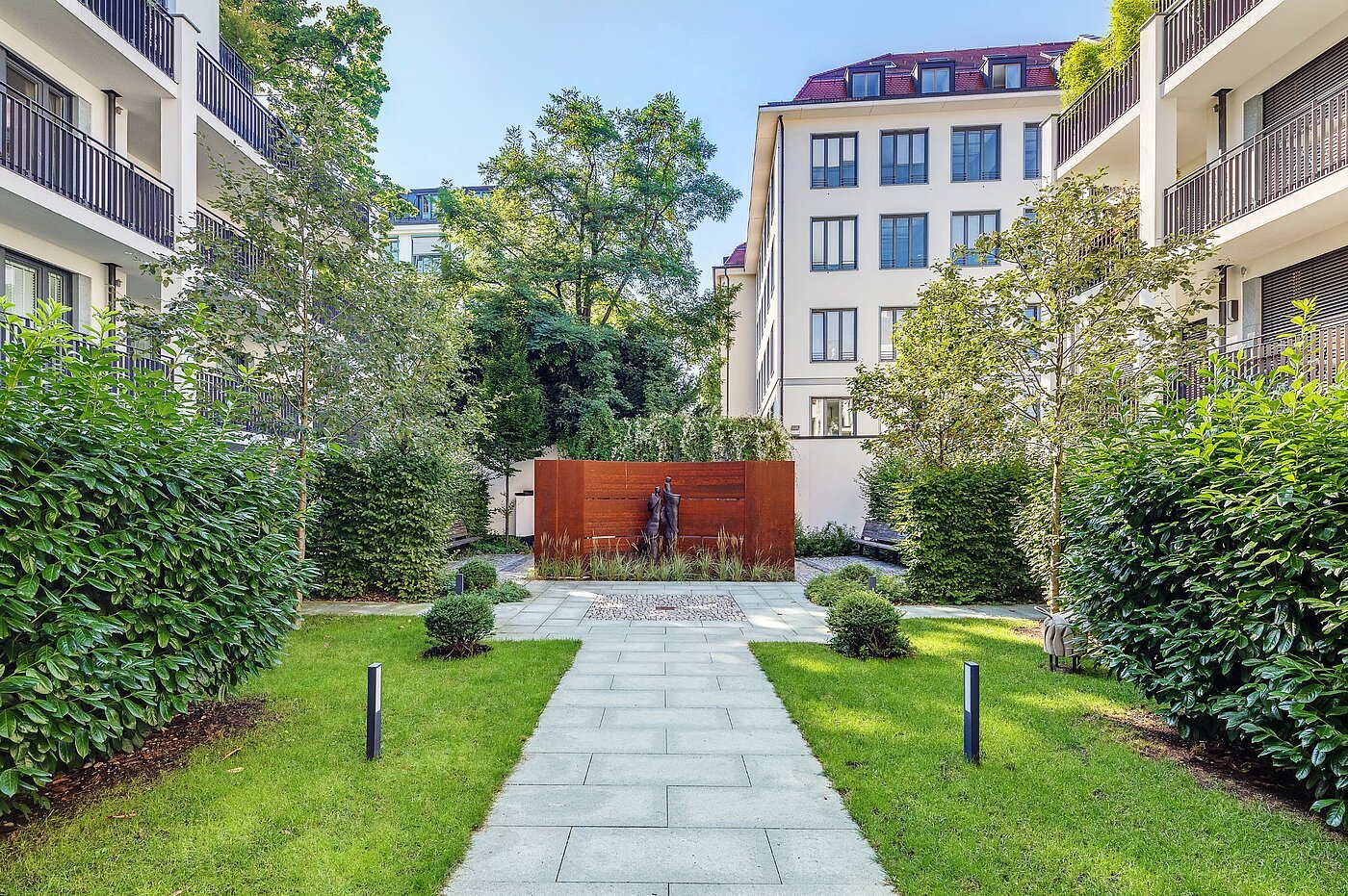 フラット 部屋数 1 部屋 | München-Schwabing | 1908ML2 | Bronzestatue