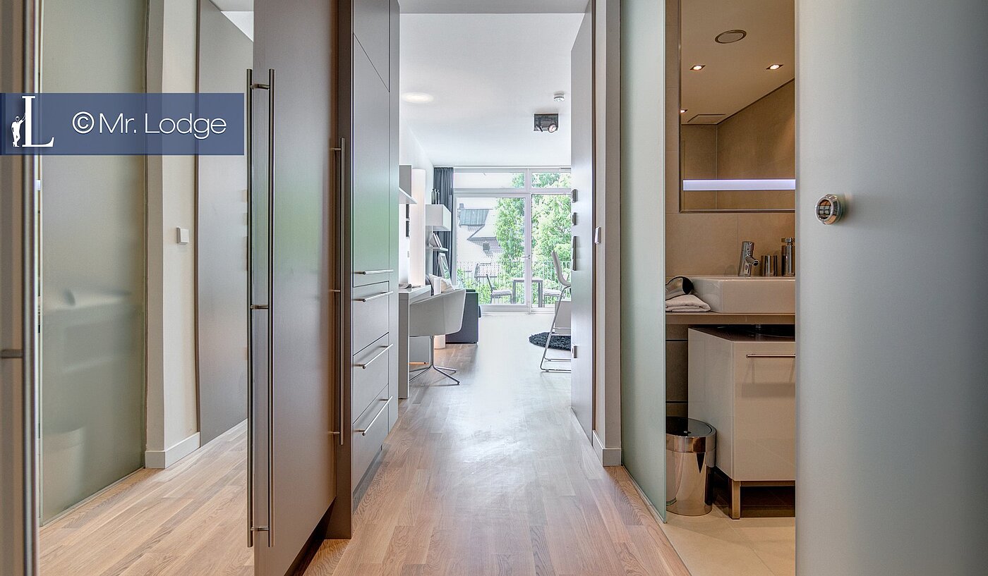 フラット 部屋数 1 部屋 | München-Bogenhausen | 1802ML4 | und großer Spiegelwand