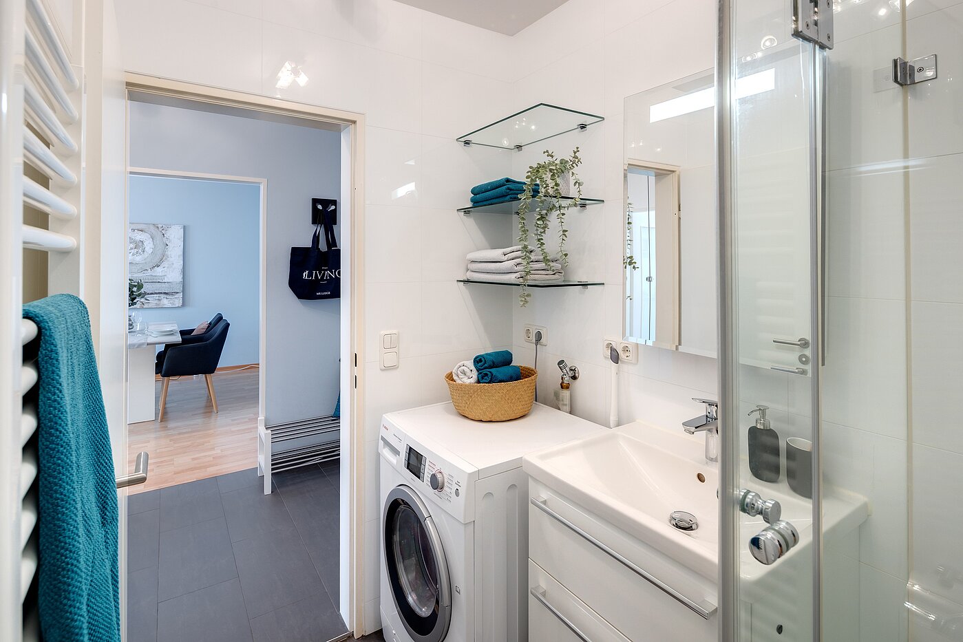 フラット 部屋数 2 部屋 | München-Schwabing | 70013 | ...mit Platz für die Waschmaschine