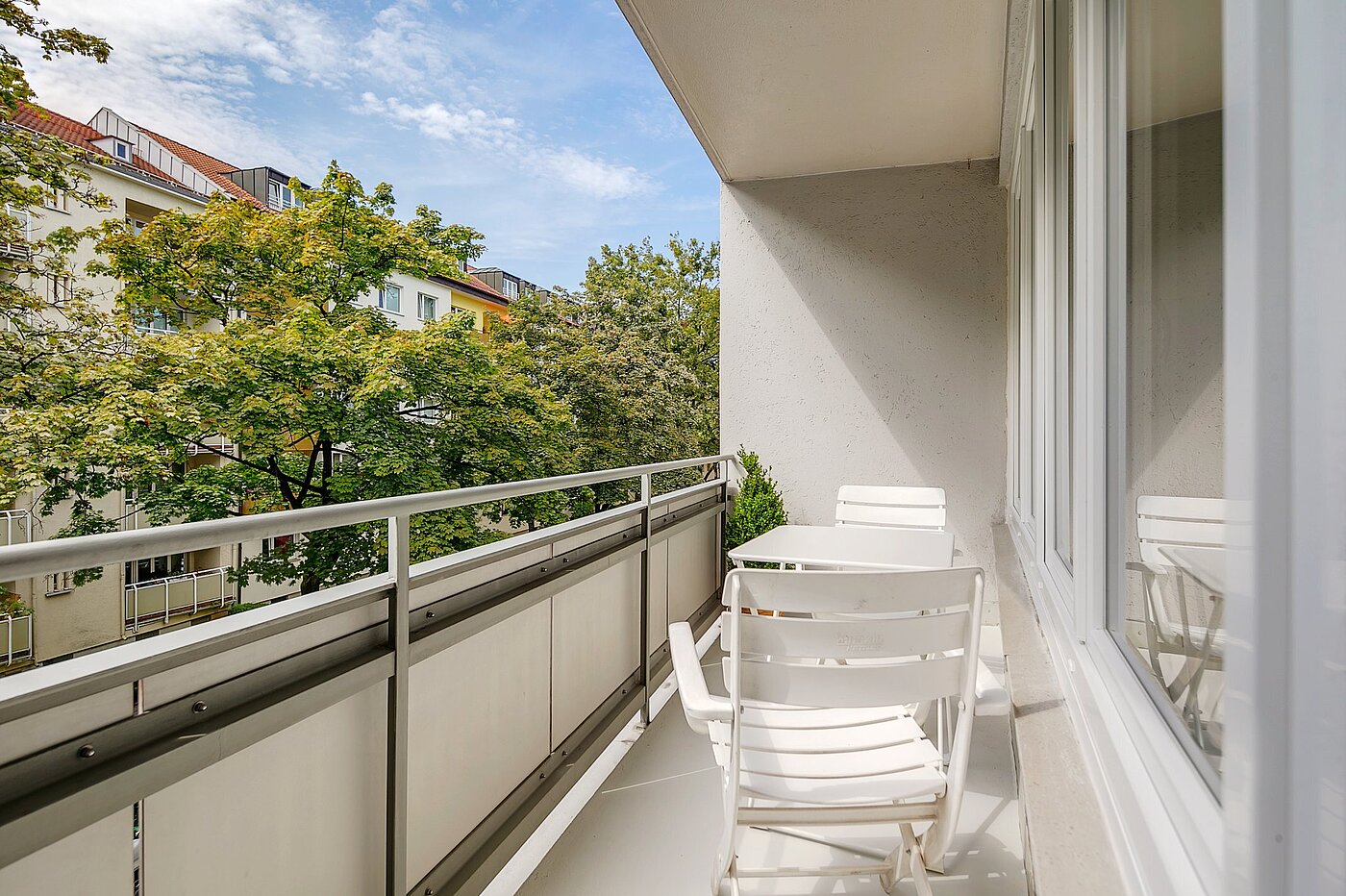 フラット 部屋数 1 部屋 | München-Schwabing | 2105ML1 | Sonniger Westbalkon