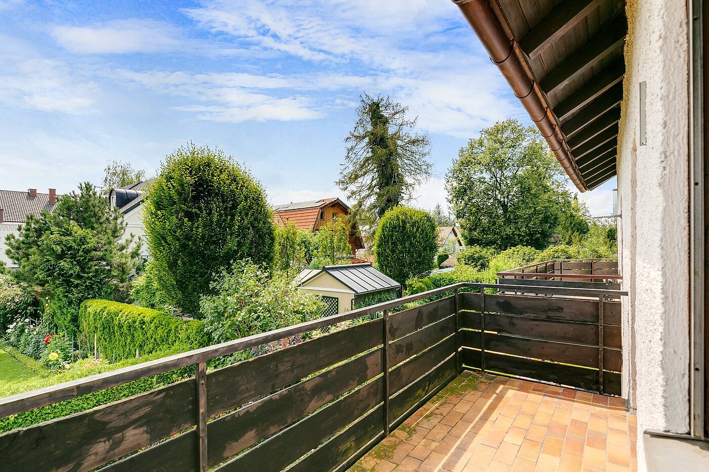 センターハウス 部屋数 5 部屋 | München-Obermenzing | 1907ML6 | Zugang zum Balkon
