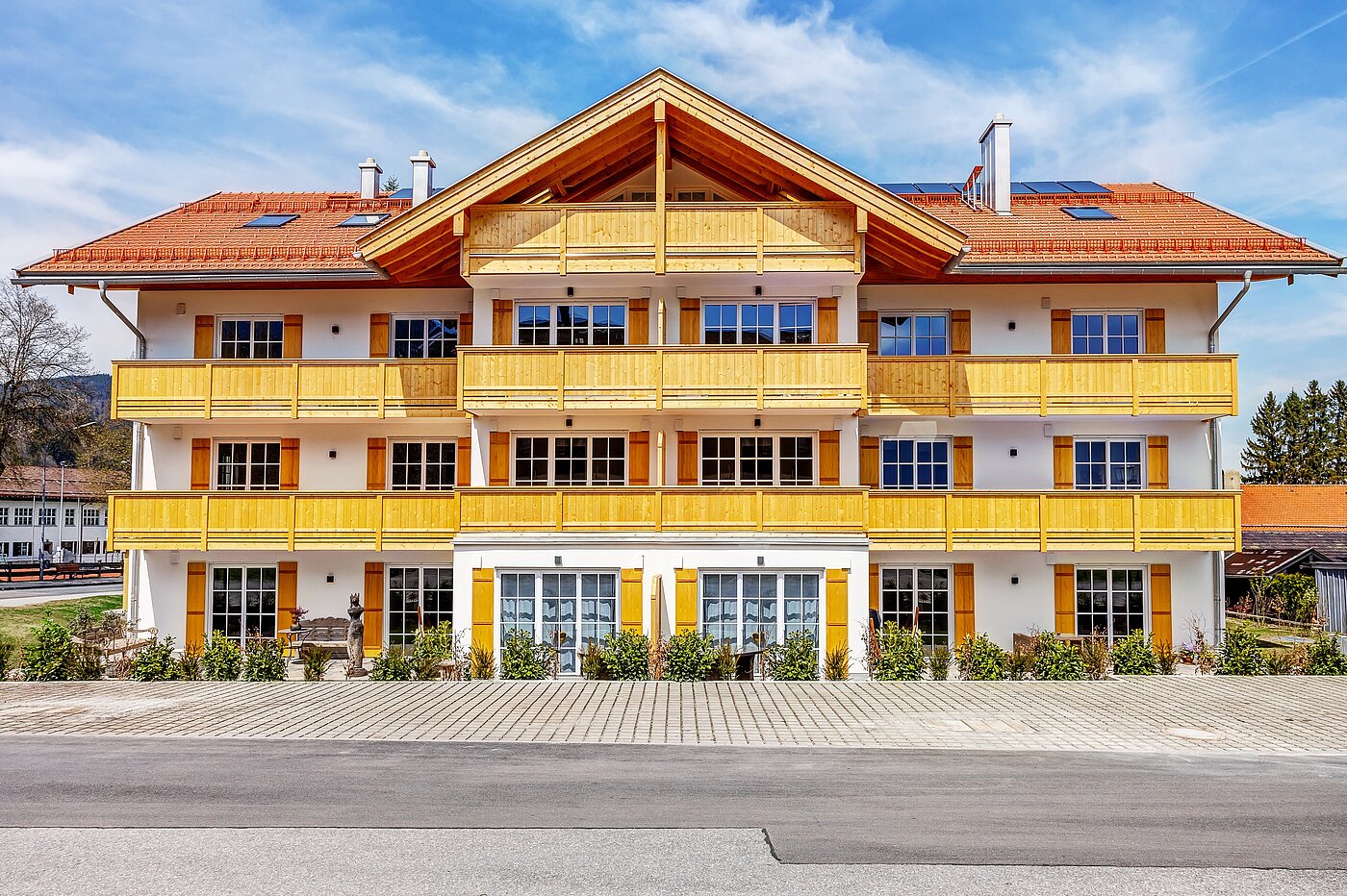 フラット 部屋数 2 部屋 | Bad Wiessee | 700942 | Südliche Außenansicht