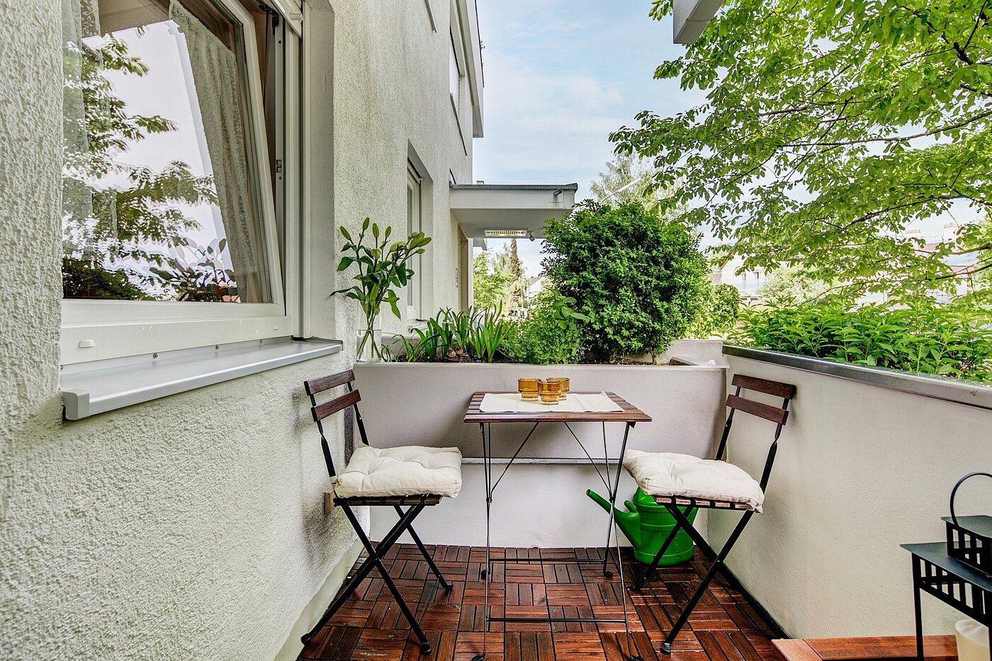 レイズド・グラウンドフロアー（一階が地表よりも高い） 部屋数 2 部屋 | München-Sendling-Westpark | 2001ML1 | ...Zugang zum Balkon mit...