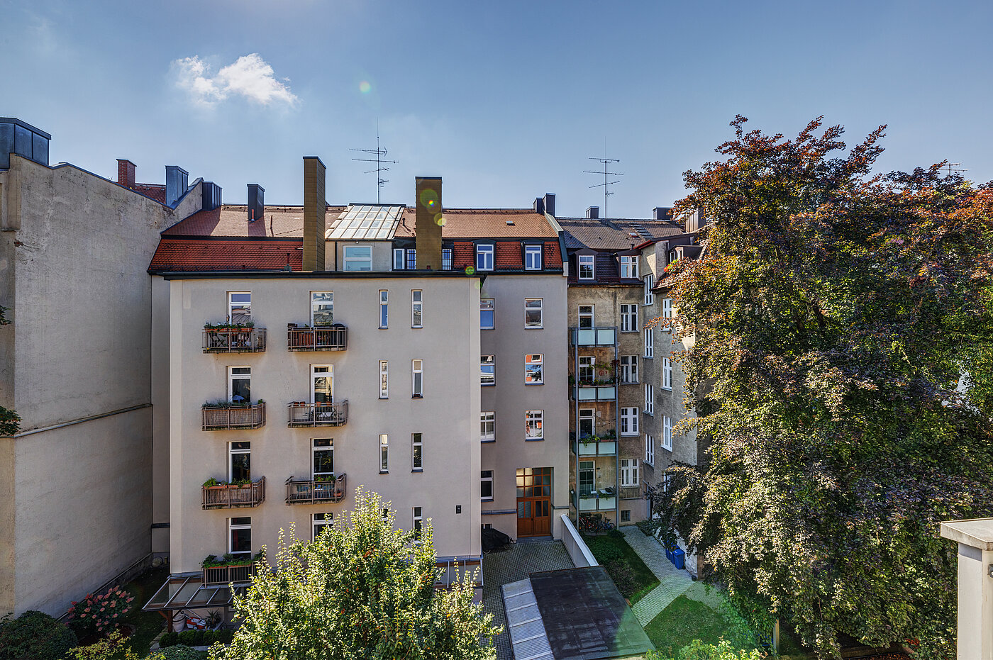 フラット 部屋数 1 部屋 | München-Schwabing | 70449 | ...in den Innehof