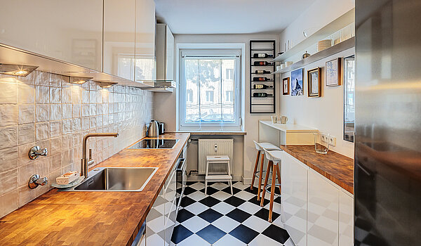 フラット 部屋数 3 部屋 | München-Au | 70447 | Geschmackvolle Küche